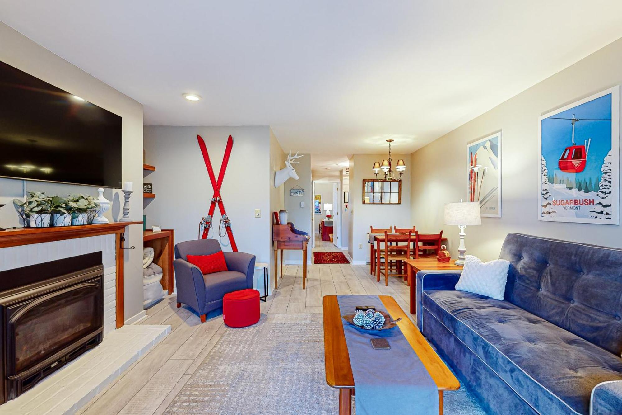 Mountain Breeze Getaway Condos Warren Kamer foto